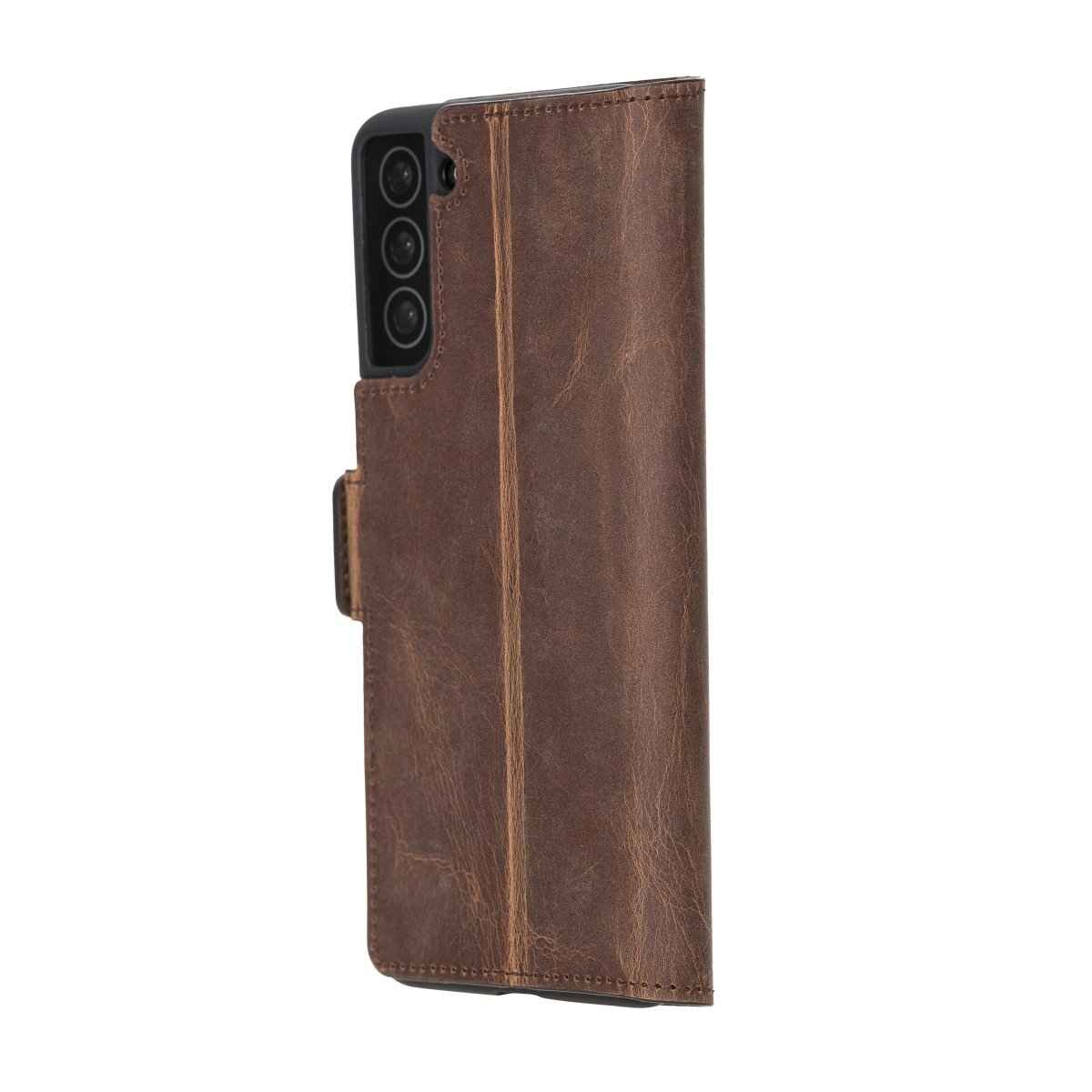 Bayelon Samsung Galaxy S21 Plus Leather Flip Cover Wallet Case