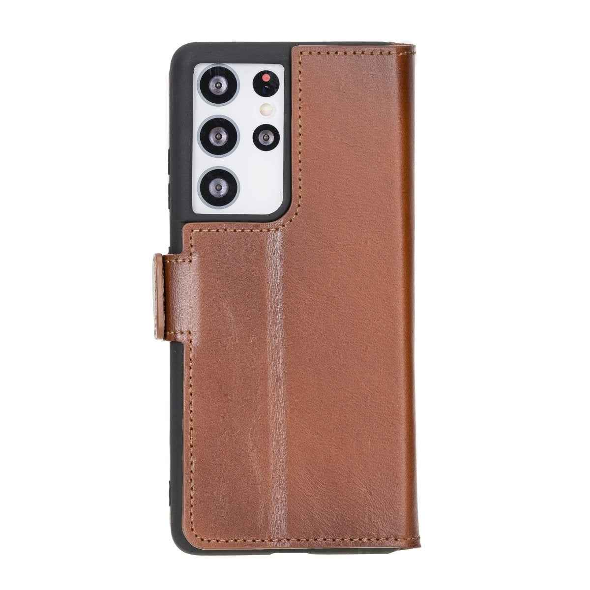 Bayelon Samsung Galaxy S21 Ultra Leather Flip Cover Wallet Case