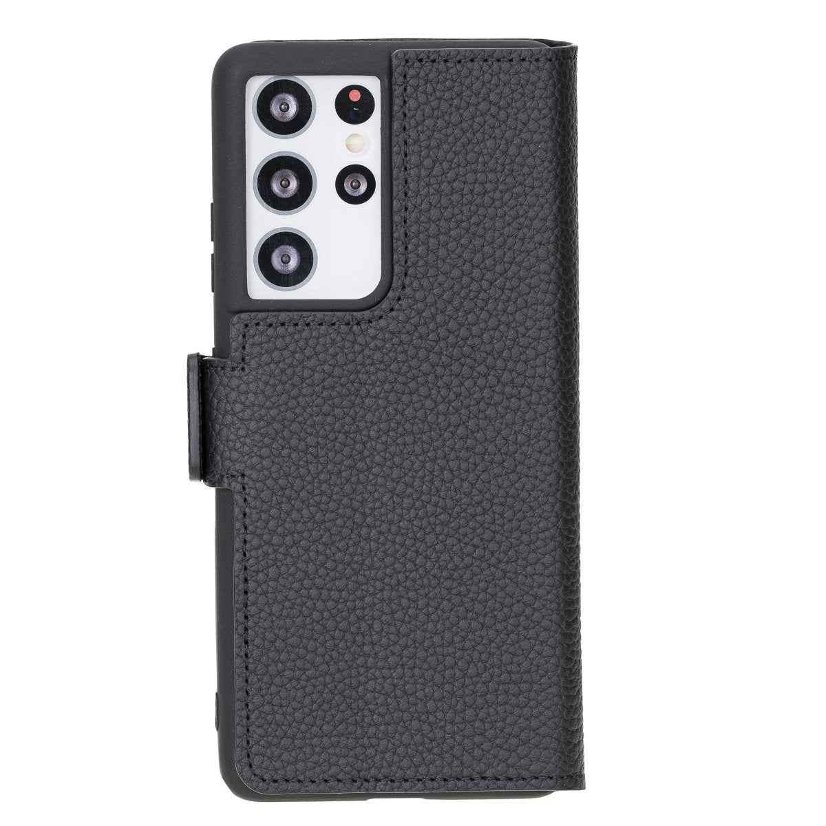 Bayelon Samsung Galaxy S21 Ultra Leather Flip Cover Wallet Case
