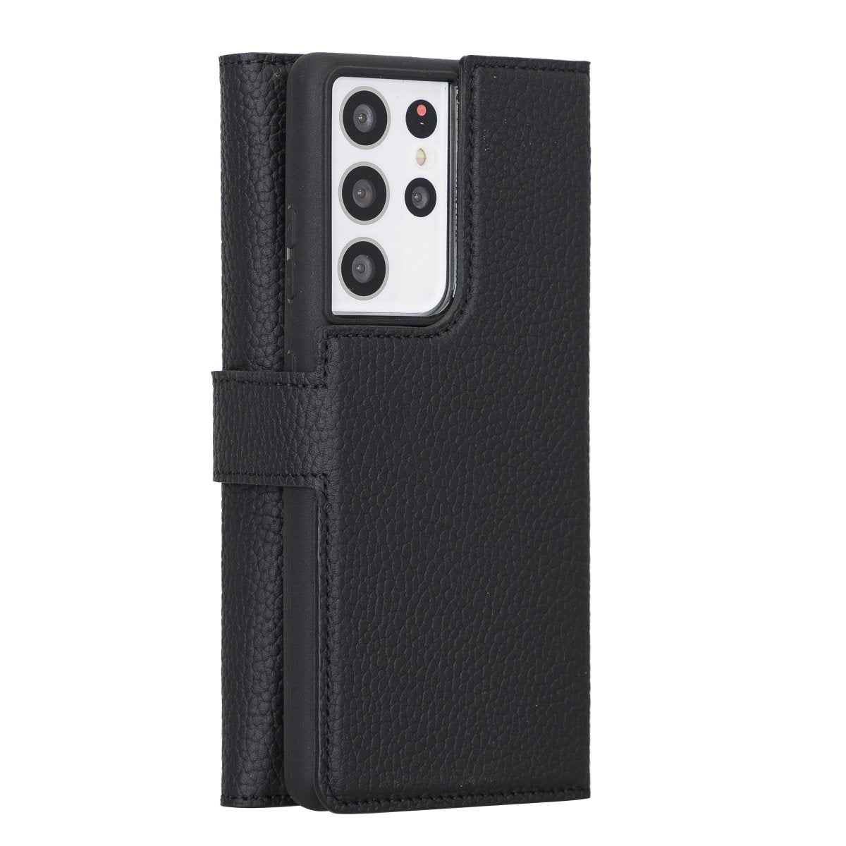 Bayelon Samsung Galaxy S21 Ultra Trifold Leather Wallet Case