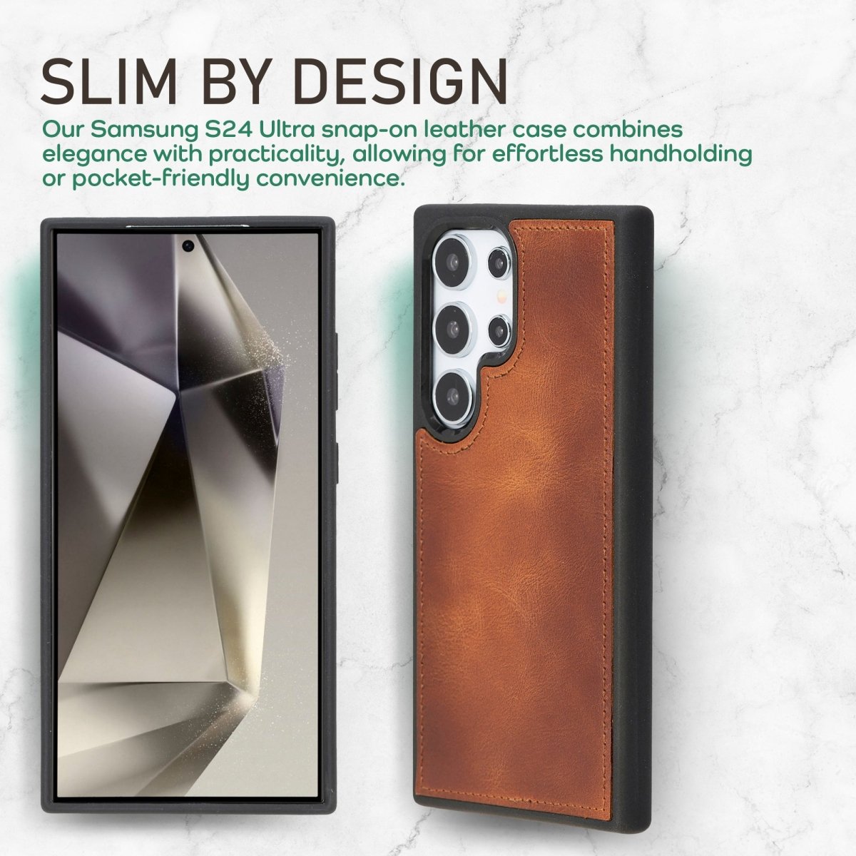 Bayelon Samsung Galaxy S24 Ultra Snap-On Case