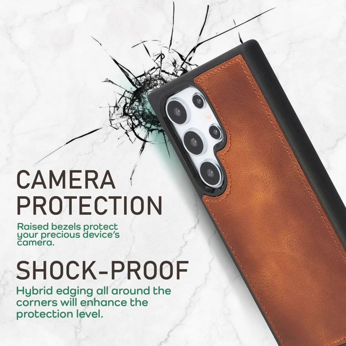 Bayelon Samsung Galaxy S24 Ultra Snap-On Case