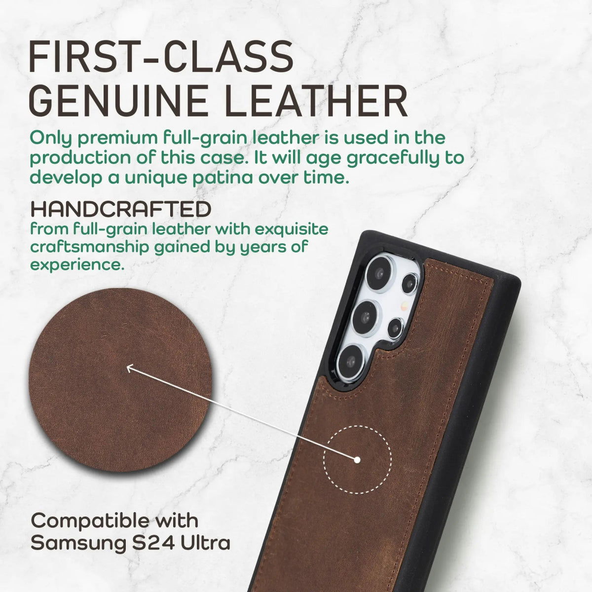 Bayelon Samsung Galaxy S24 Ultra Snap-On Case