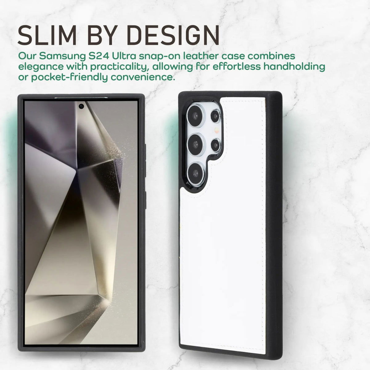 Bayelon Samsung Galaxy S24 Ultra Snap-On Case