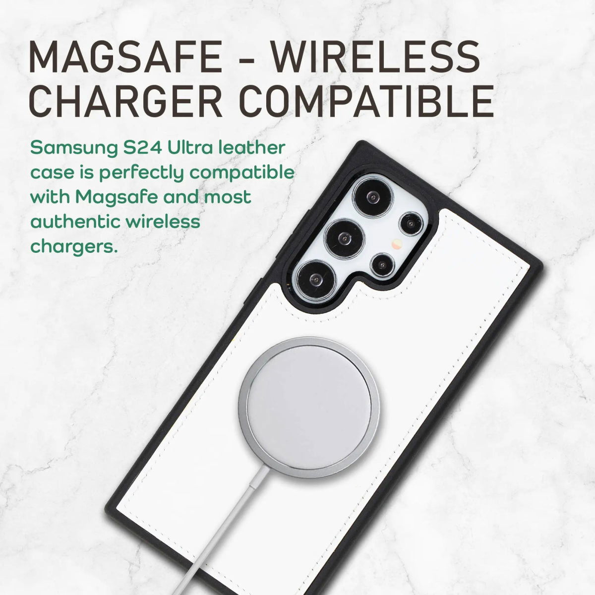 Bayelon Samsung Galaxy S24 Ultra Snap-On Case