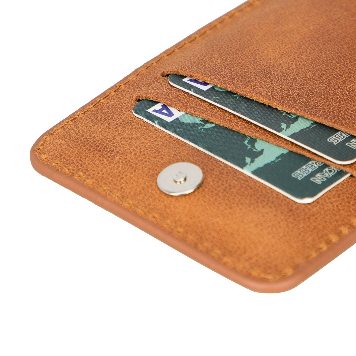 Bayelon Shoulder Strap Leather Wallet Case Compatible up to 6.9"