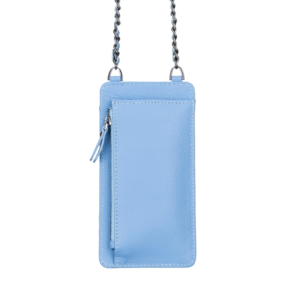 Bayelon Shoulder Strap Leather Wallet Case Compatible up to 6.9"