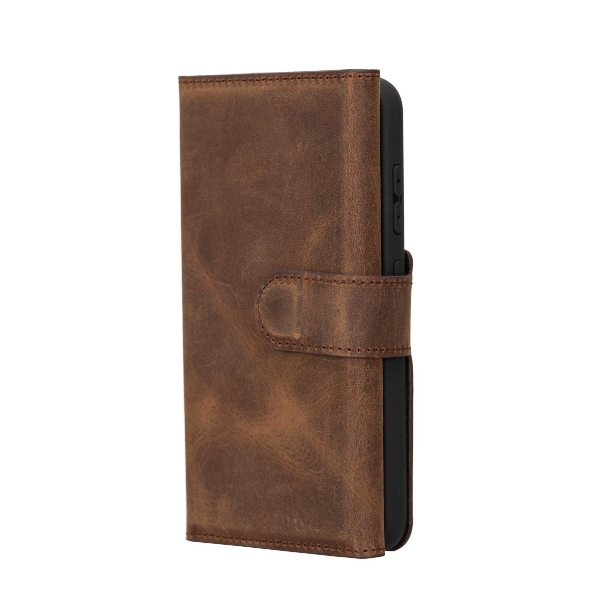 Bayelon Samsung Galaxy S24 Series Trifold Leather Wallet Case