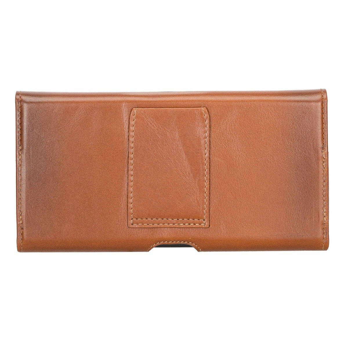 Bayelon Universal Leather Belt Holster Case for the Cell Phones with the Screen Sizes up to 6.2"