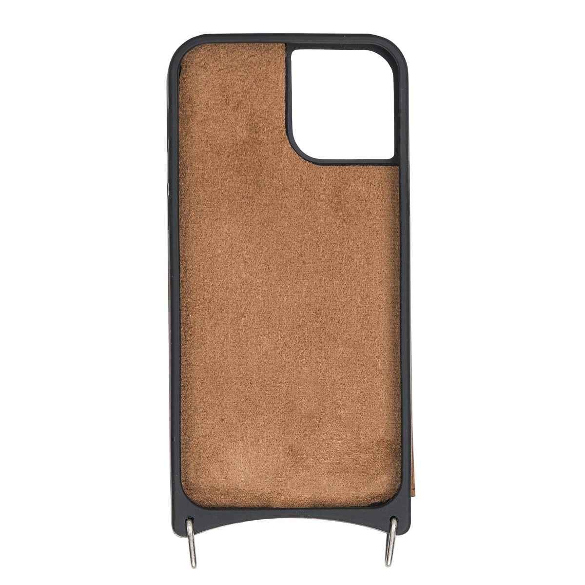 Bayelon iPhone 12/ 12 Pro Crossbody Leather Phone Case