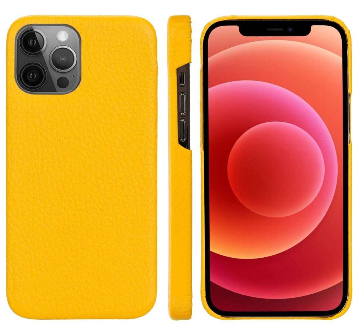 Bayelon iPhone 12 Pro Max 360° Slim Case Floater Yellow