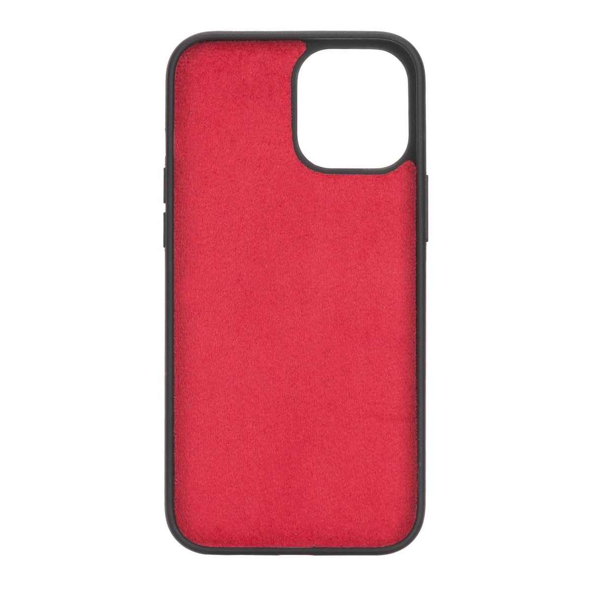 Bayelon iPhone 12 Pro Max 6.7" Leather Snap-on Back Cover