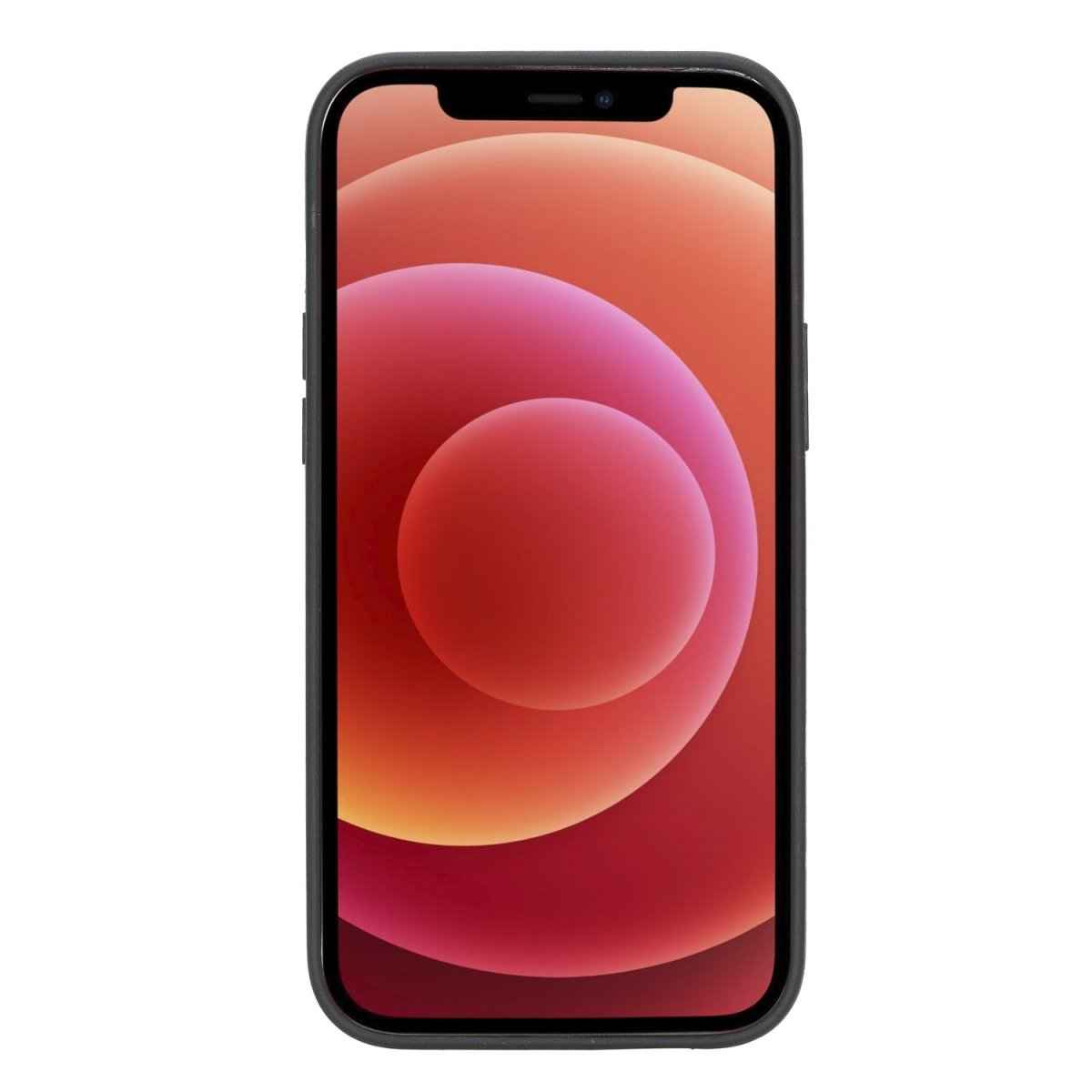 Bayelon iPhone 12 Pro Max 6.7" Leather Snap-on Back Cover