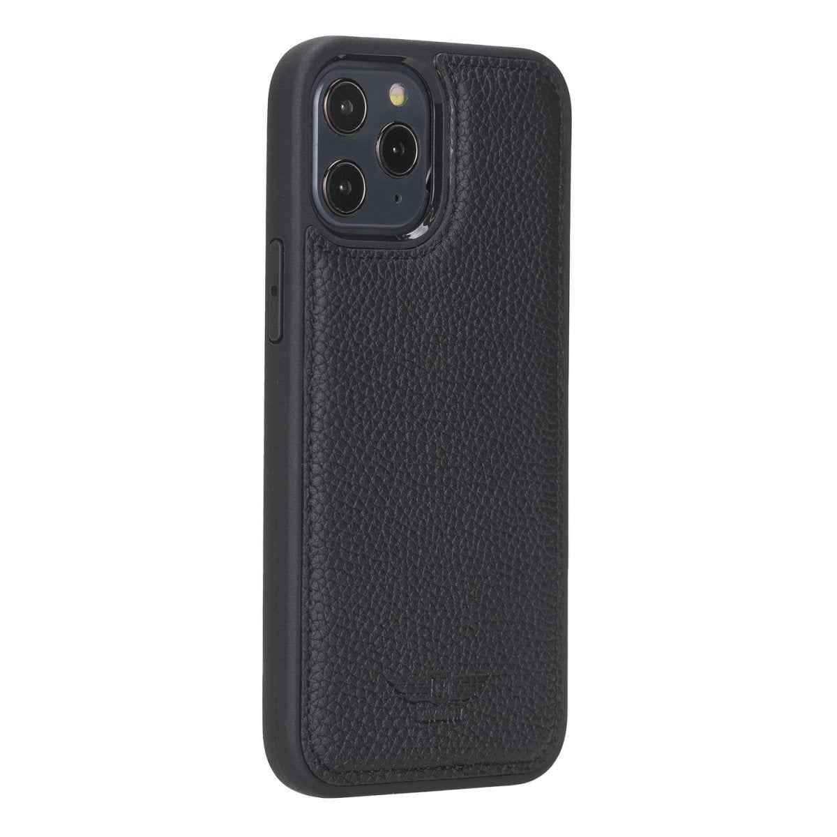 Bayelon iPhone 12 Pro Max 6.7" Leather Snap-on Back Cover