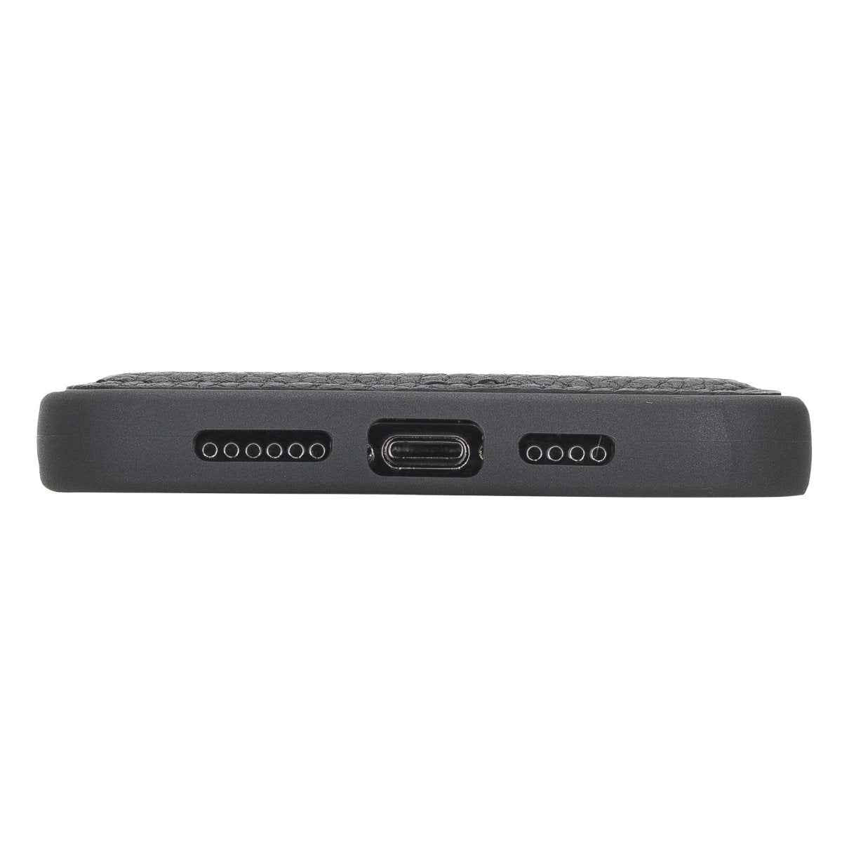 Bayelon iPhone 12 Pro Max 6.7" Leather Snap-on Back Cover