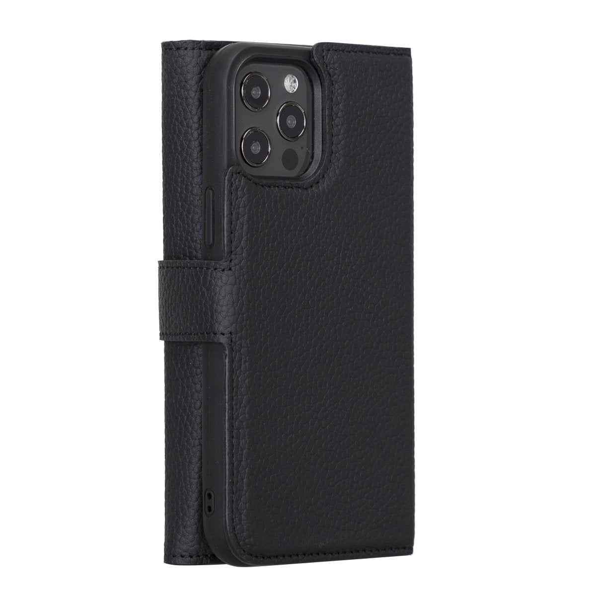 Bayelon iPhone 12 Pro Max Trifold Leather Wallet Case