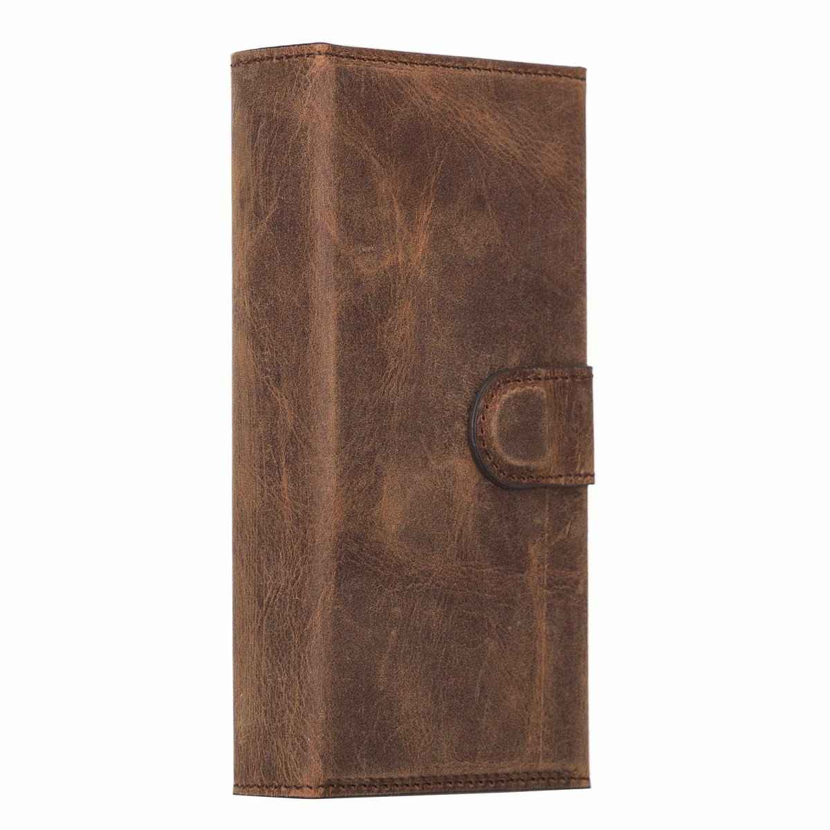 Bayelon iPhone 12 and 12 Pro Trifold Leather Wallet Case