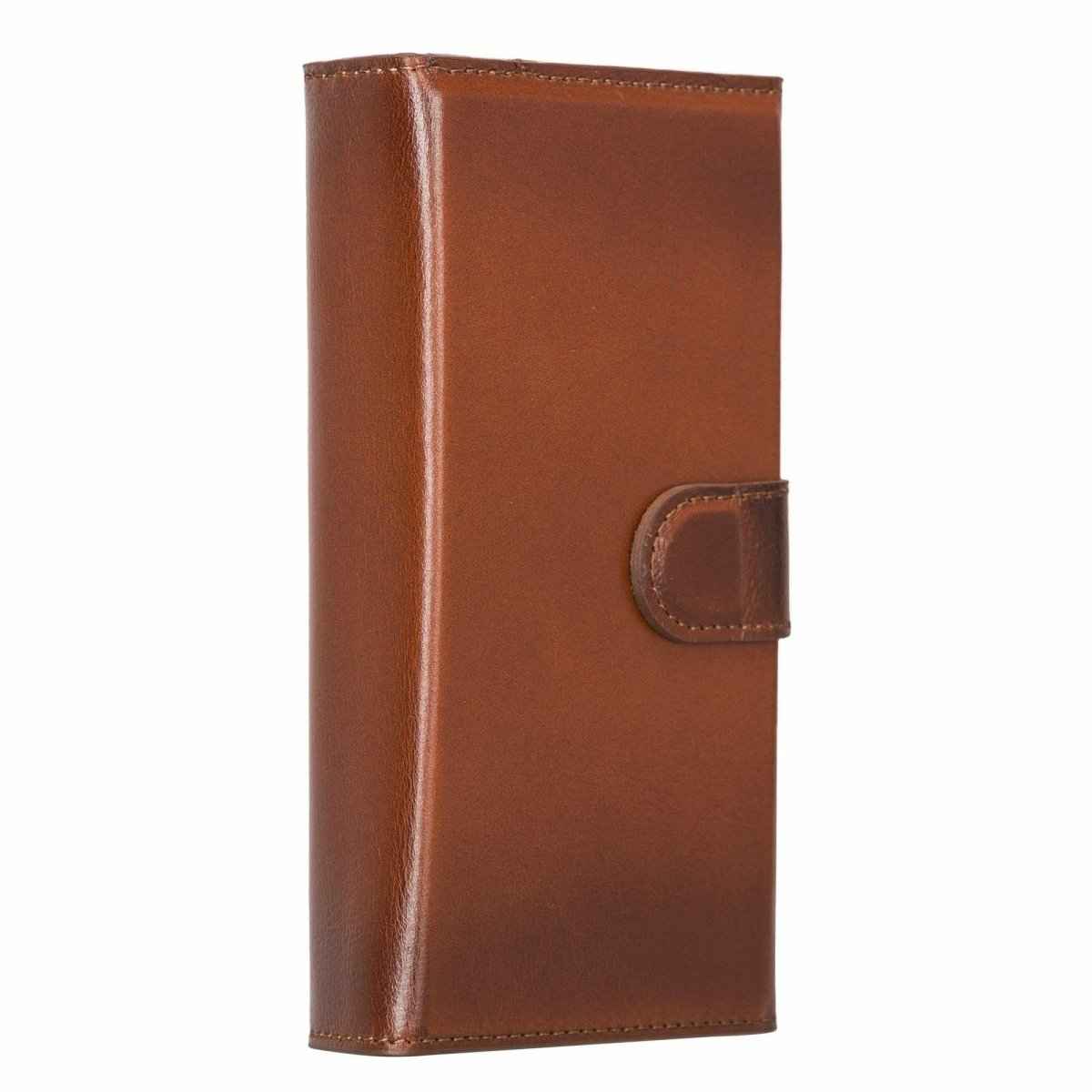 Bayelon iPhone 12 and 12 Pro Trifold Leather Wallet Case