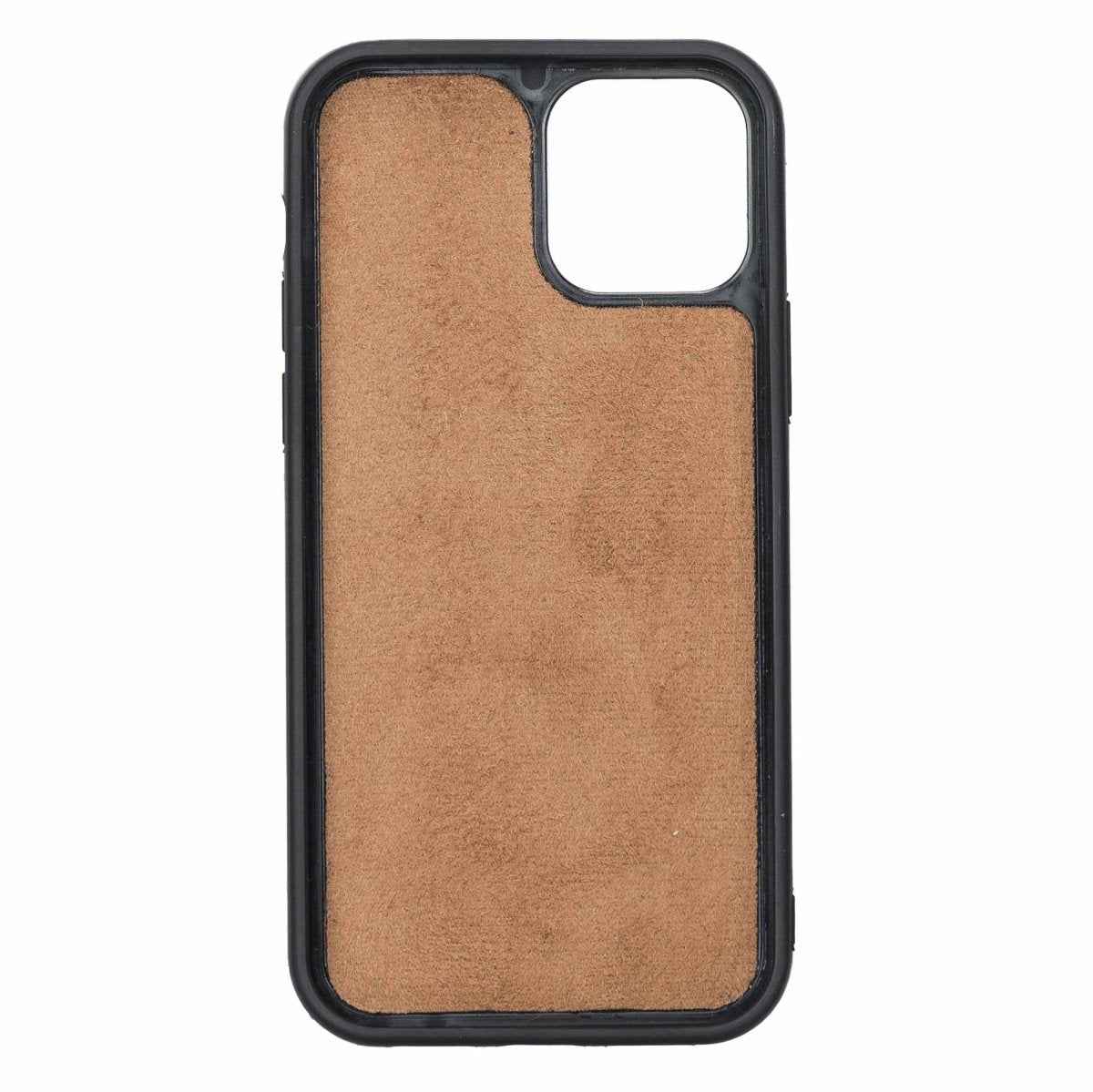 Bayelon iPhone 12 and 12 Pro Trifold Leather Wallet Case