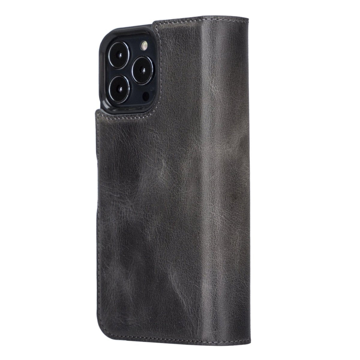 Bayelon iPhone 13 Pro Max Trifold Leather Wallet Case