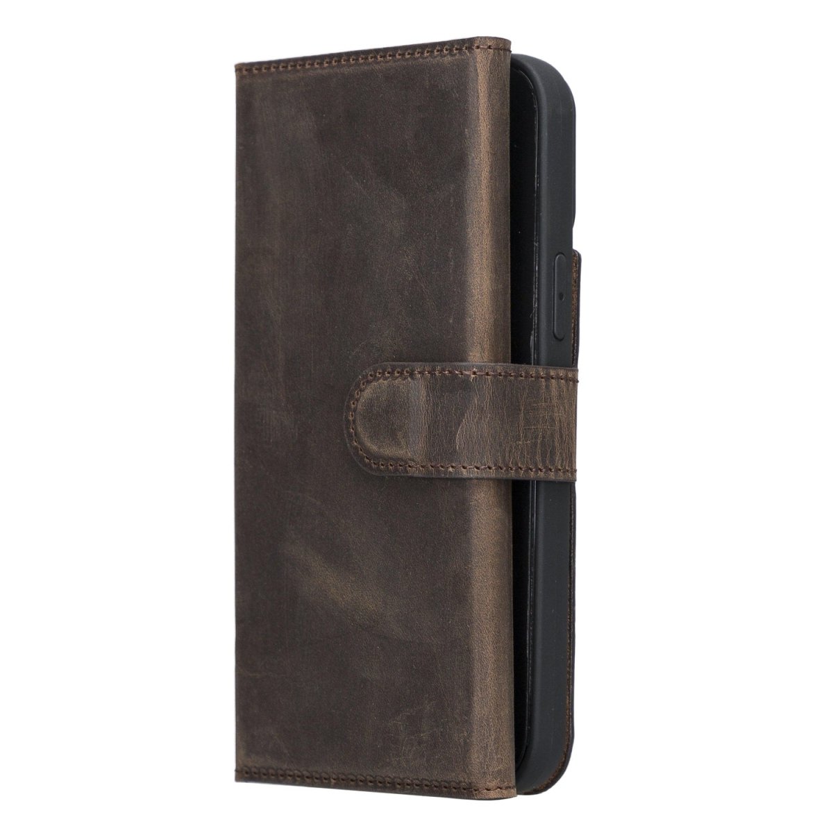 Bayelon iPhone 13 Pro Max Trifold Leather Wallet Case