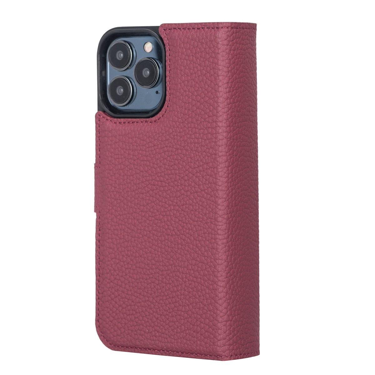 Bayelon iPhone 13 Pro Max Trifold Leather Wallet Case