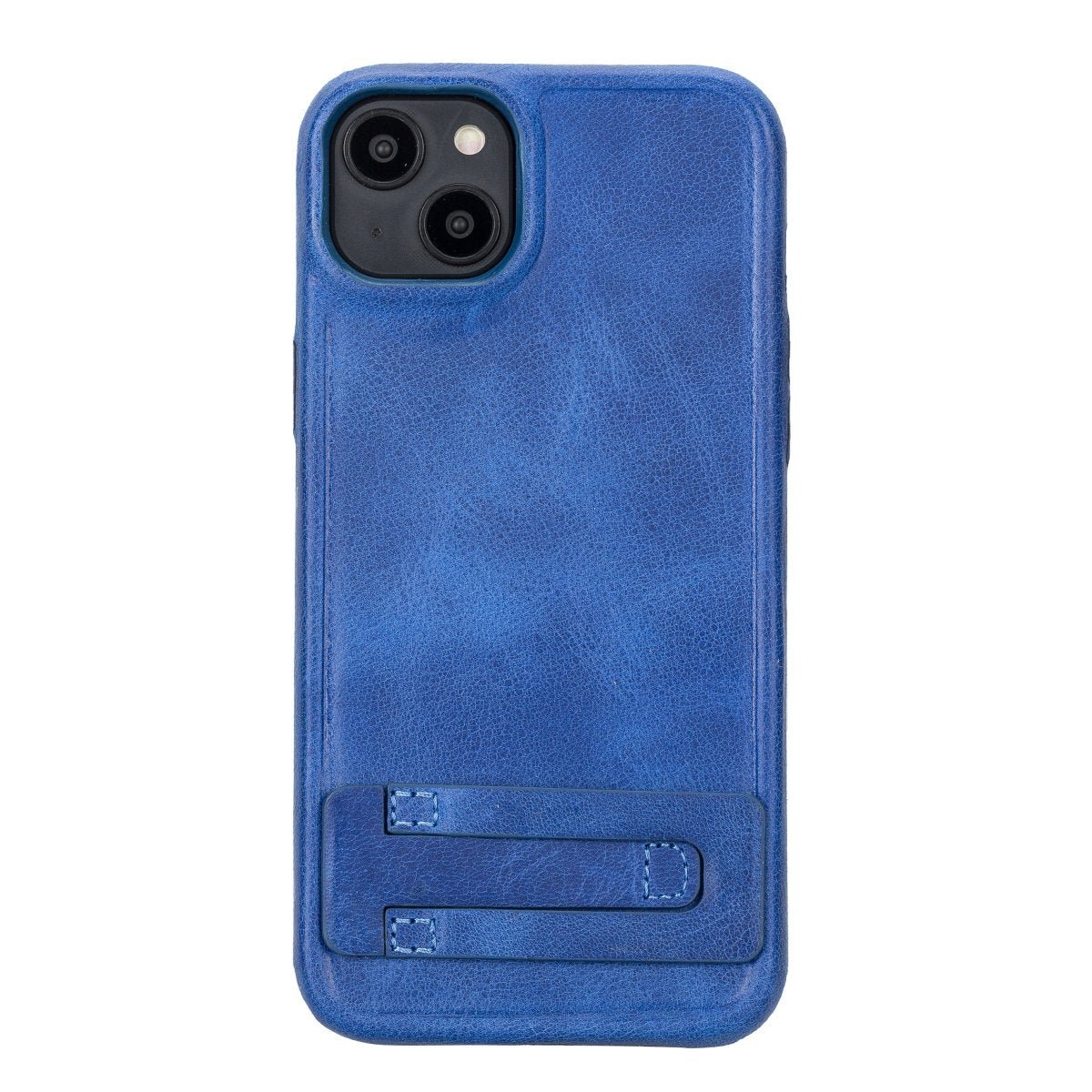Bayelon iPhone 14 Plus Full Grain Leather Full Cover Case