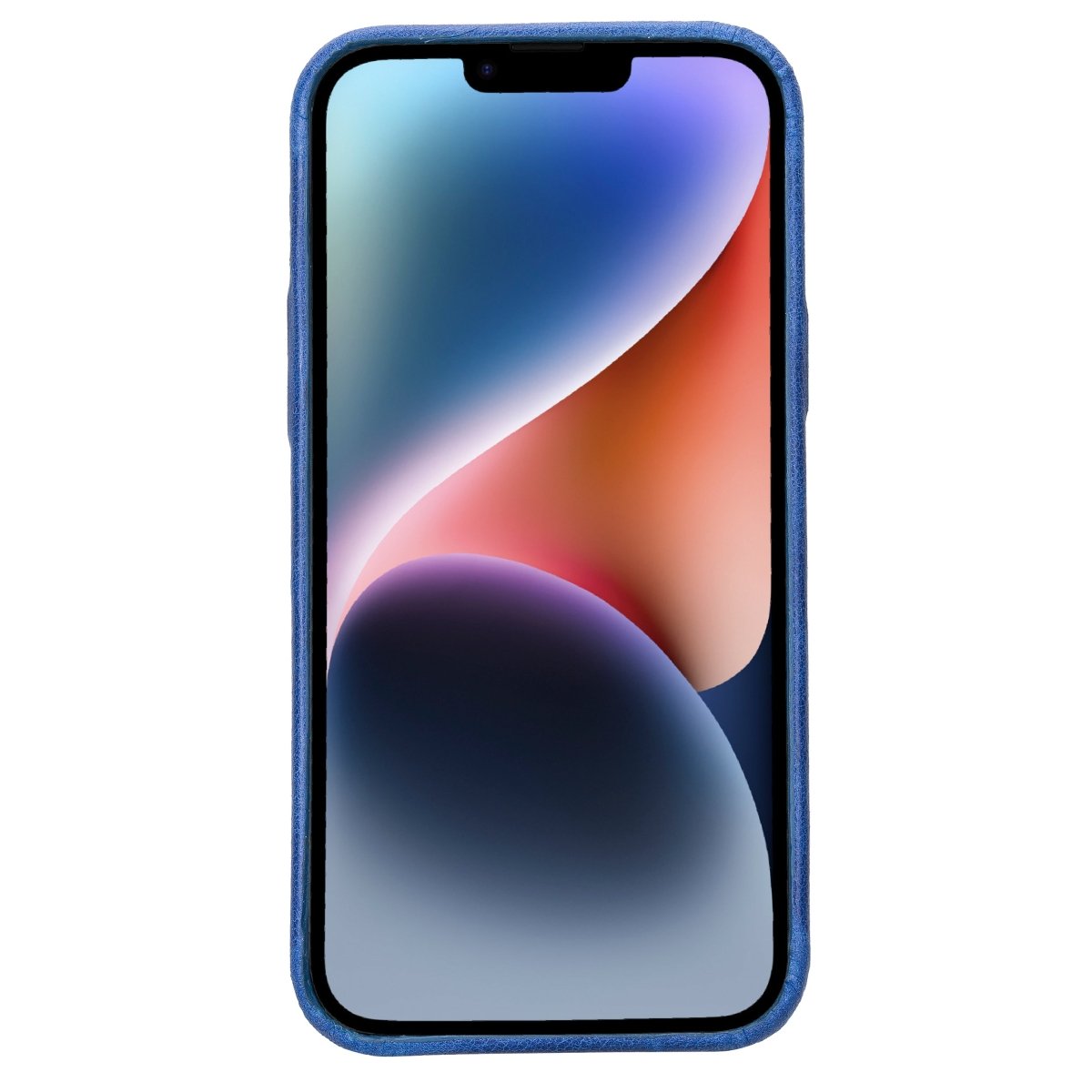 Bayelon iPhone 14 Plus Full Grain Leather Full Cover Case