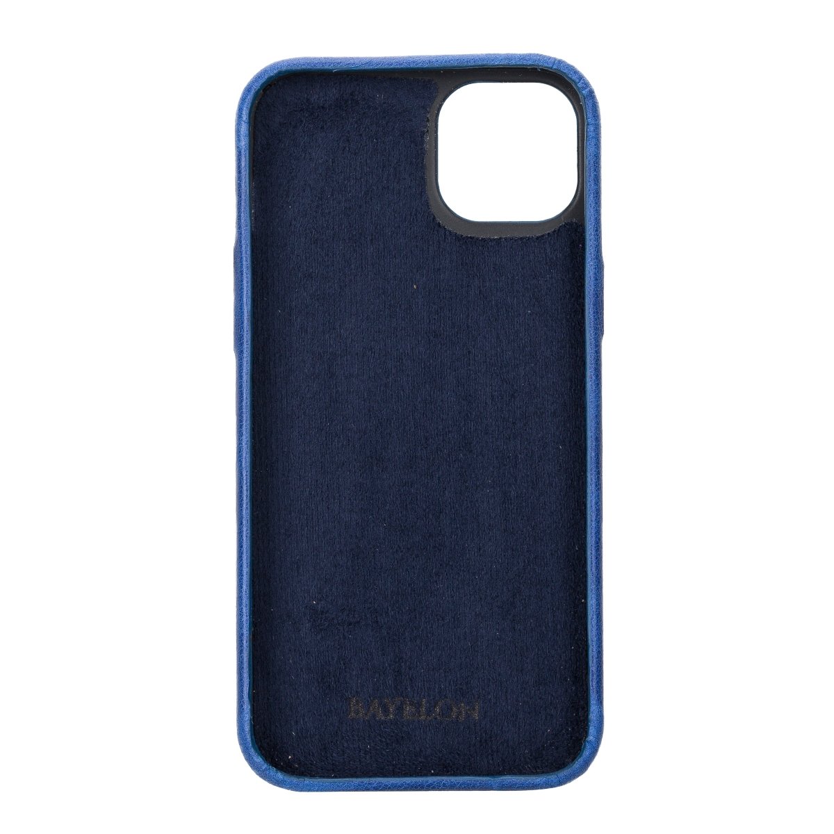 Bayelon iPhone 14 Plus Full Grain Leather Full Cover Case