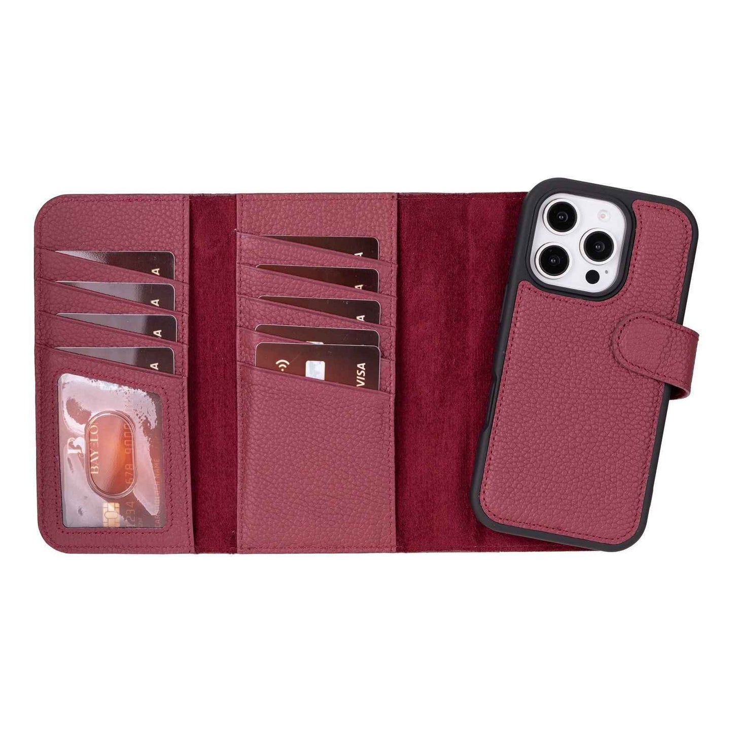 Bayelon iPhone 17 Pro Trifold Wallet Case