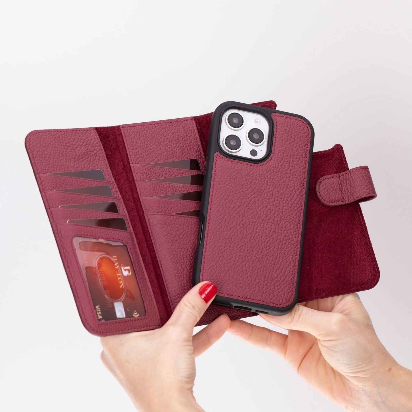 Bayelon iPhone 17 Pro Trifold Wallet Case