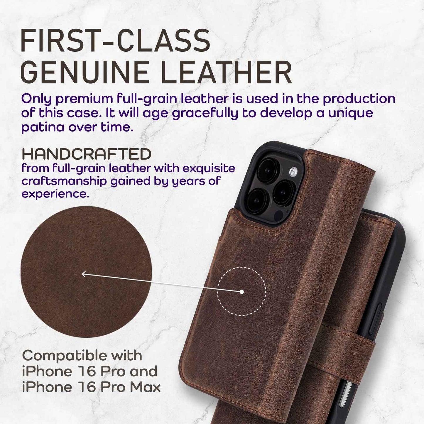 Bayelon iPhone 17 Pro Trifold Wallet Case
