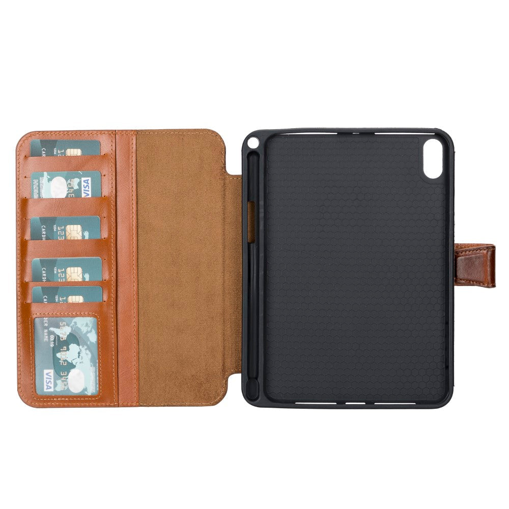 Bayelon Eto iPad Mini Leather Wallet Case - 2-in-1 Detachable Design