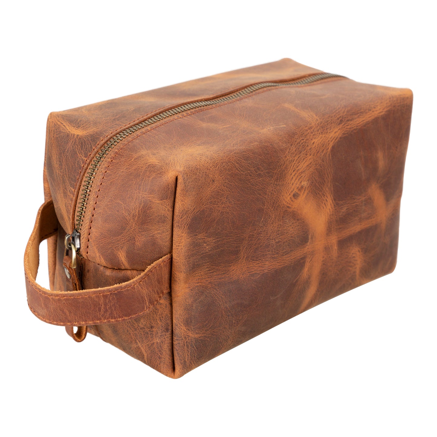 Bayelon Eve Large Leather Dopp Kit - Premium Travel Organizer