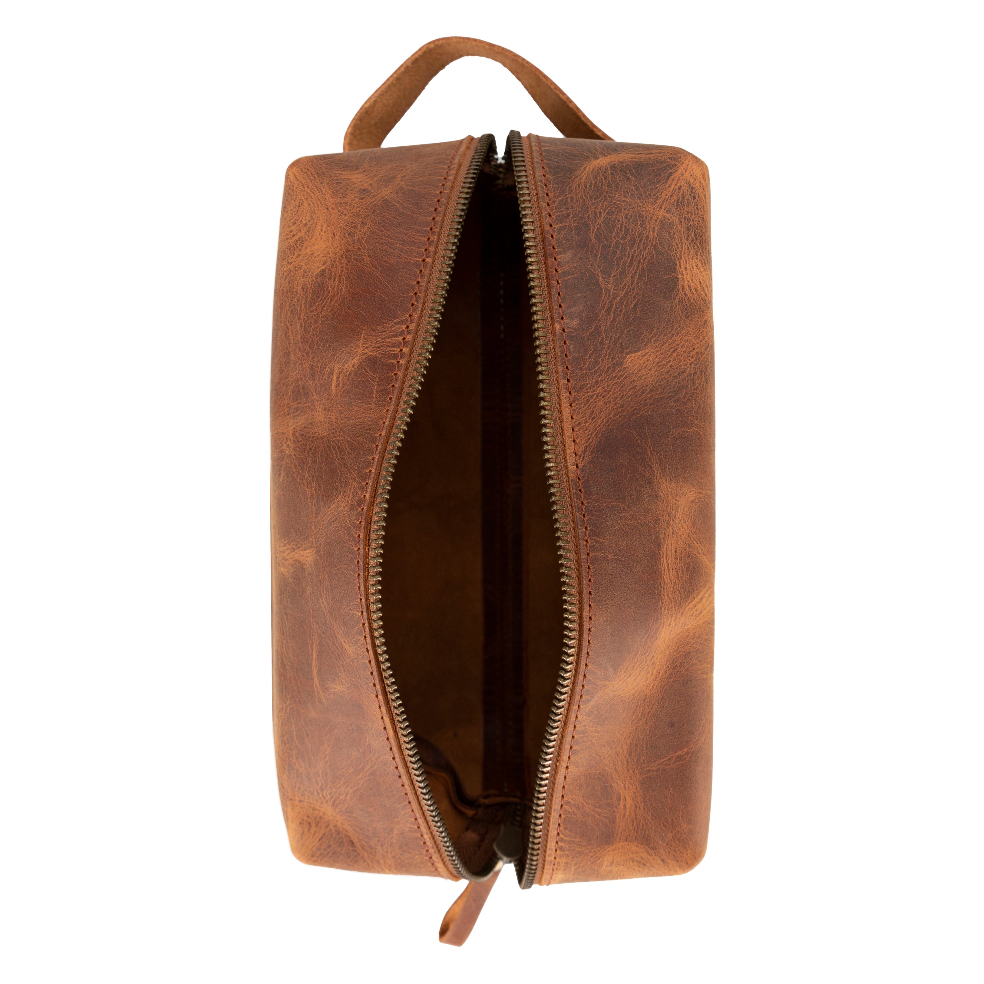 Bayelon Eve Large Leather Dopp Kit - Premium Travel Organizer