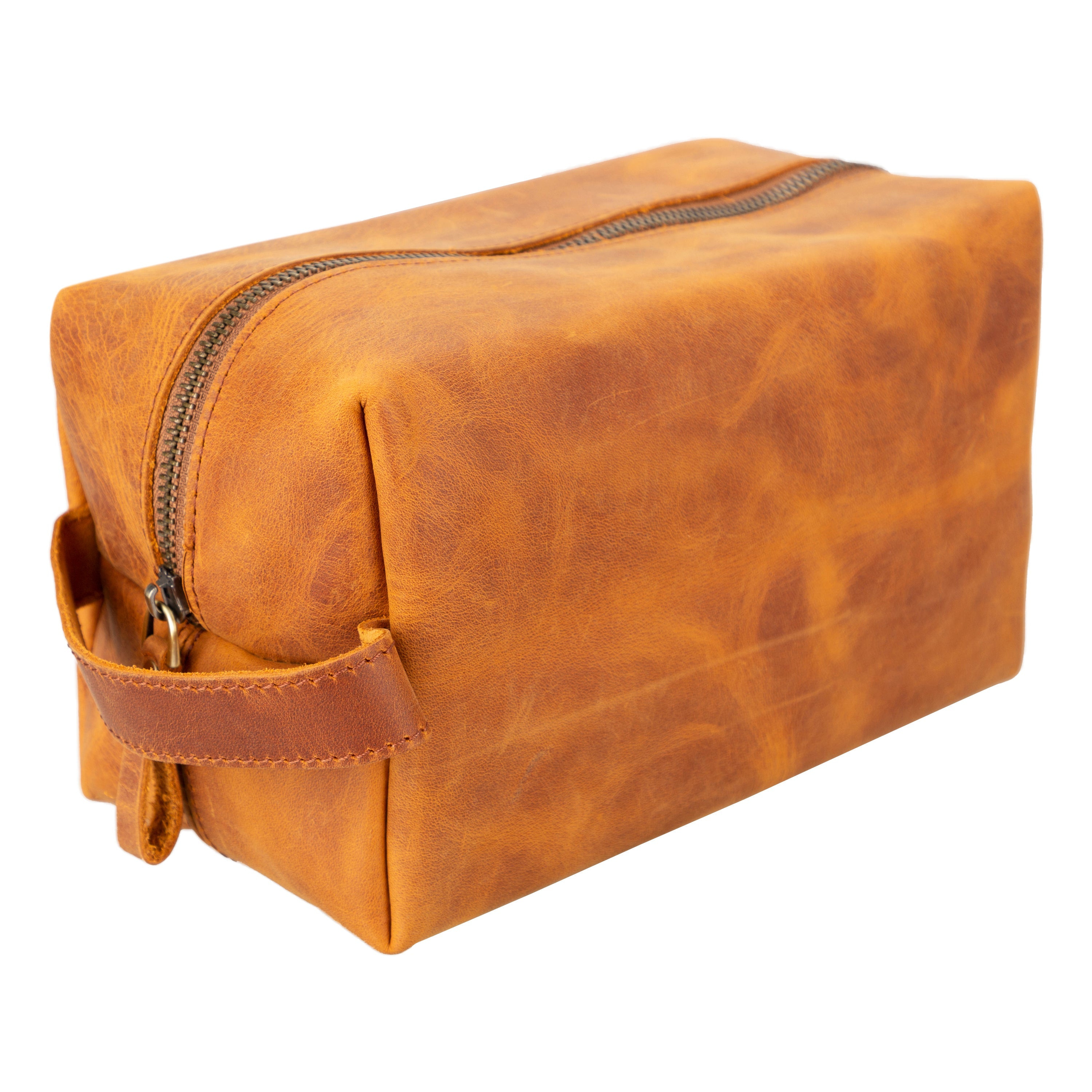 Bayelon Eve Premium Leather Dopp Kit - X Large