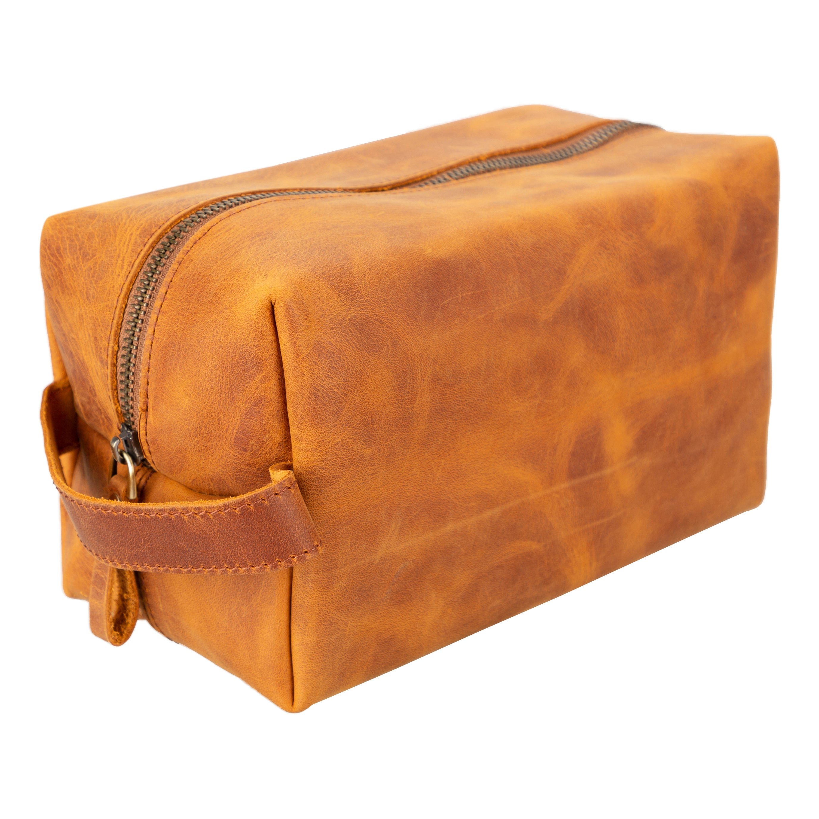 Bayelon Eve Large Leather Dopp Kit - Premium Travel Organizer