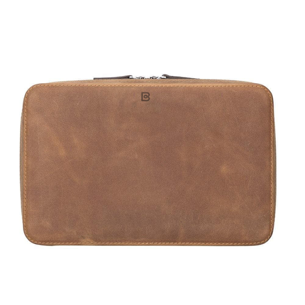 Bayelon Orbex Genuine Leather Travel Cable Organizer