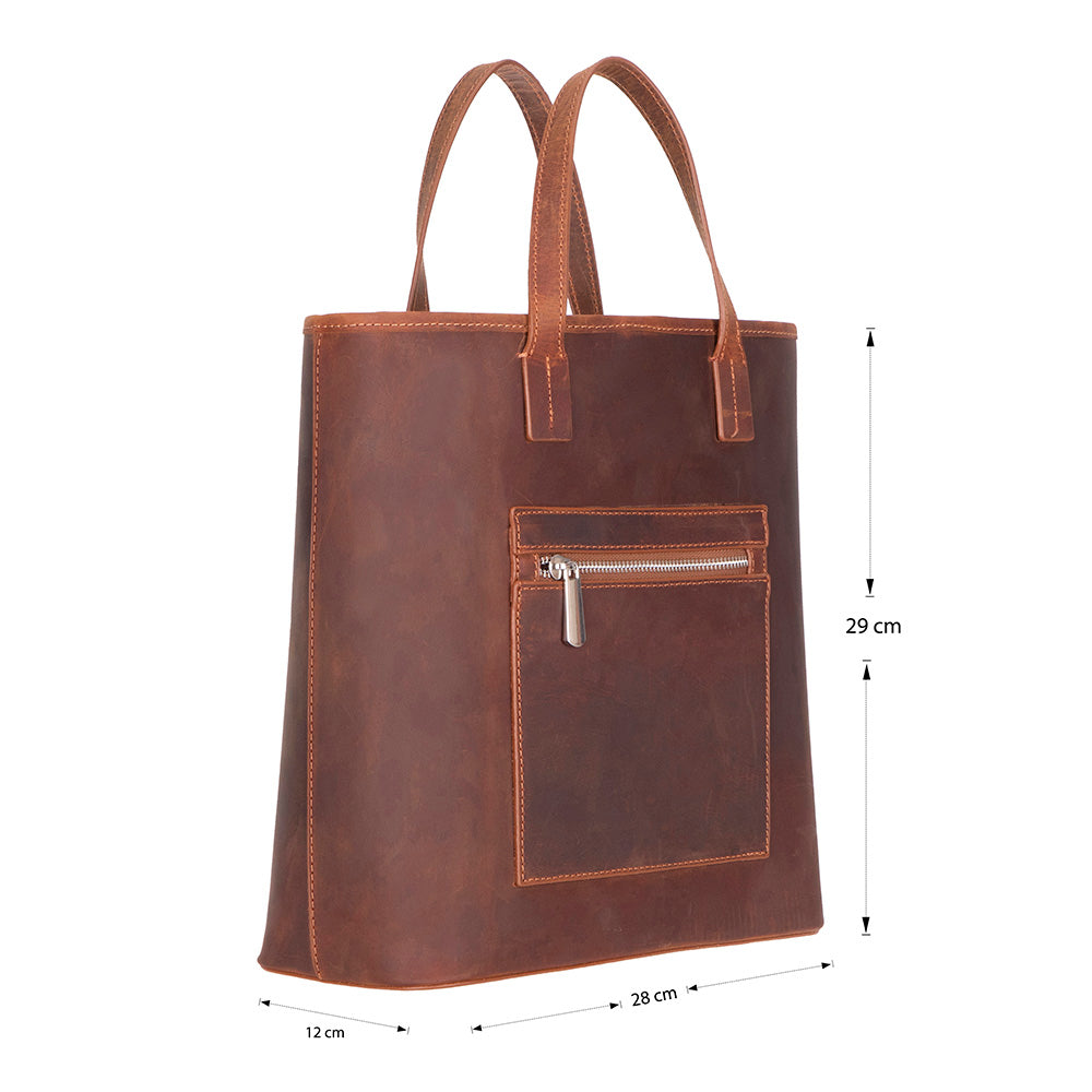 UnBranded Valetto Leather Tote Bag