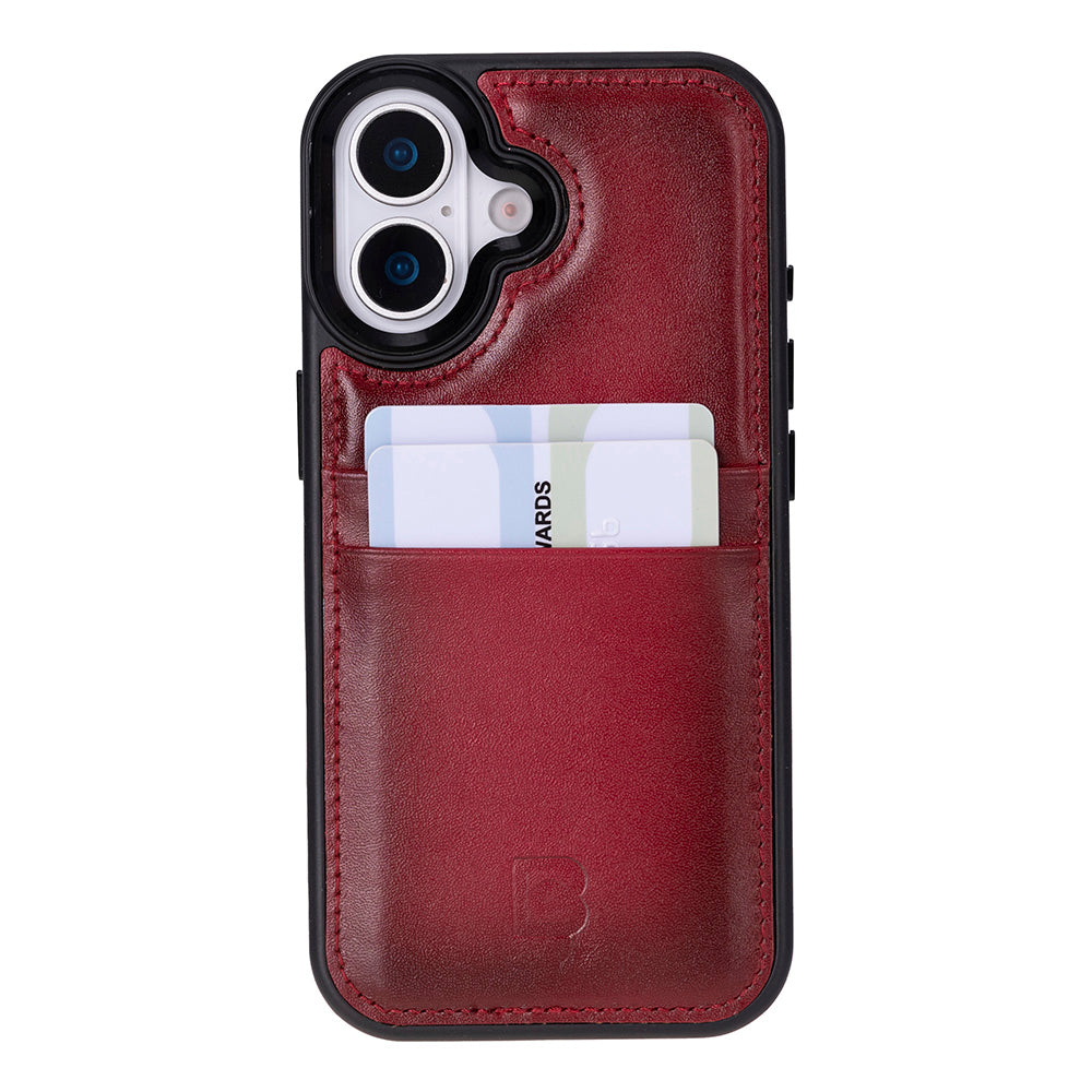 Bouletta Flex Cover Leather iPhone 17 Case with Card Holder