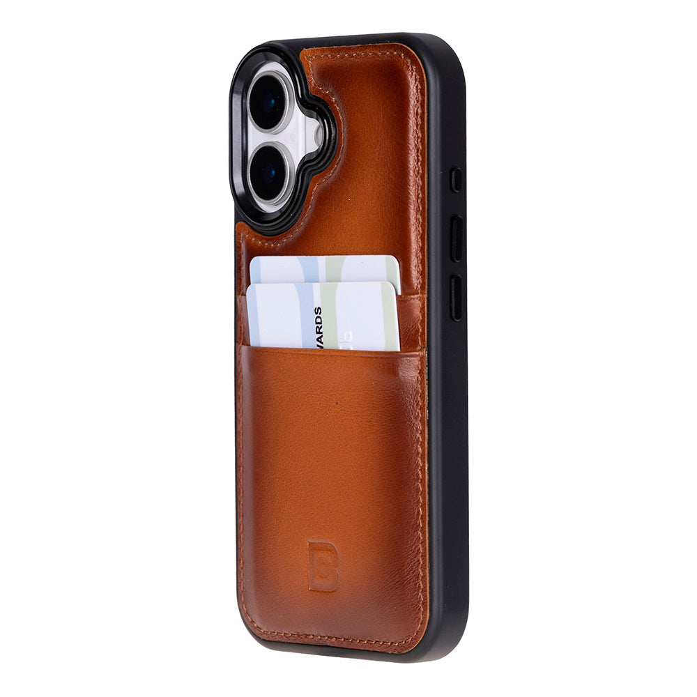 Bouletta Flex Cover Leather iPhone 17 Case with Card Holder