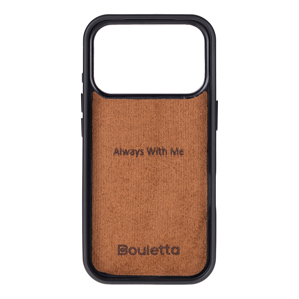 Bouletta Flex Cover Leather iPhone 17 Pro Case with Card Holder