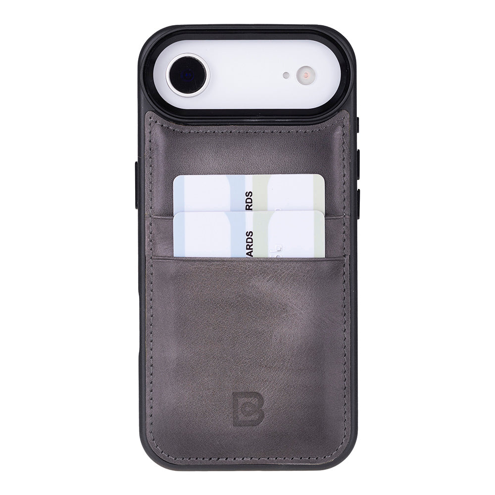 Bouletta Flex Cover Leather iPhone 17 Air Case with Card Holder