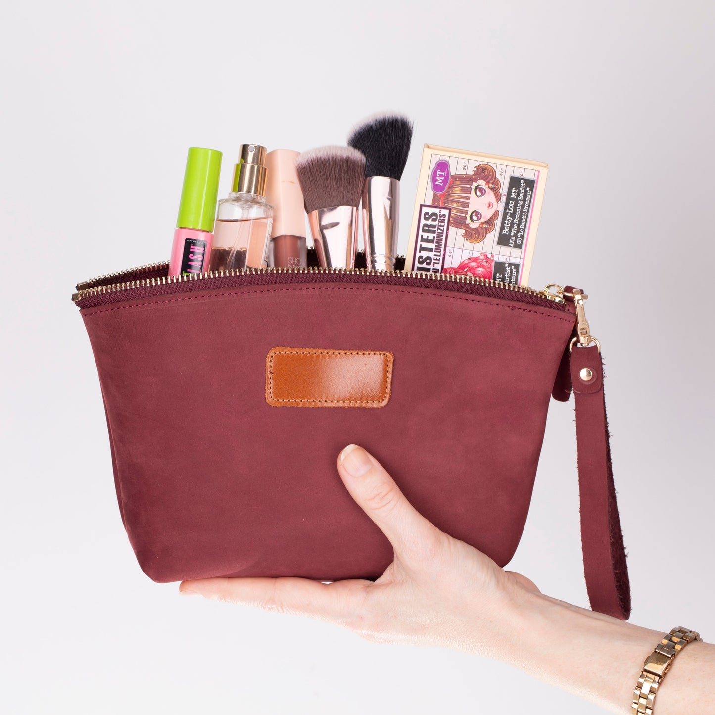 UnBranded Luna Leather Dopp Kit