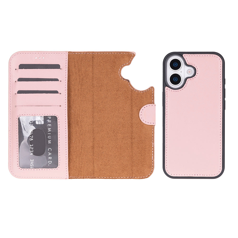 UnBranded Magic iPhone 17 Leather Detachable Wallet Case