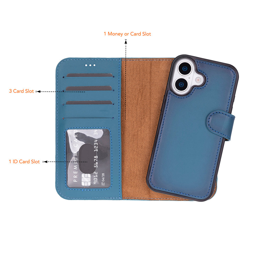 Bouletta Magic iPhone 17 Detachable Leather Wallet Case