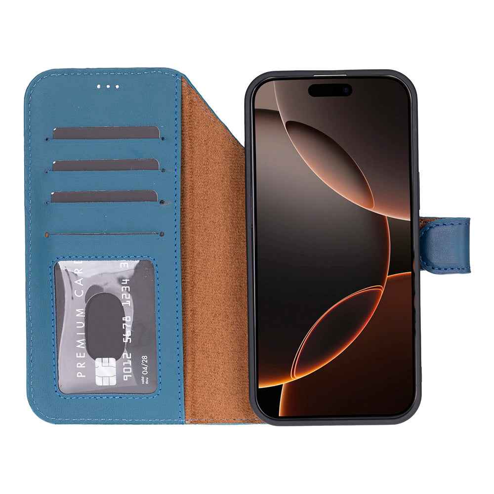 UnBranded Magic iPhone 17 Pro Max Leather Detachable Wallet Case