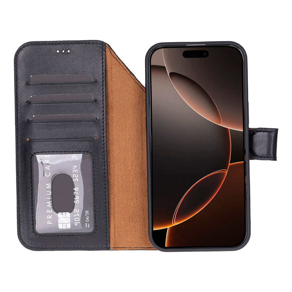 Bouletta Magic iPhone 17 Pro Detachable Leather Wallet Case