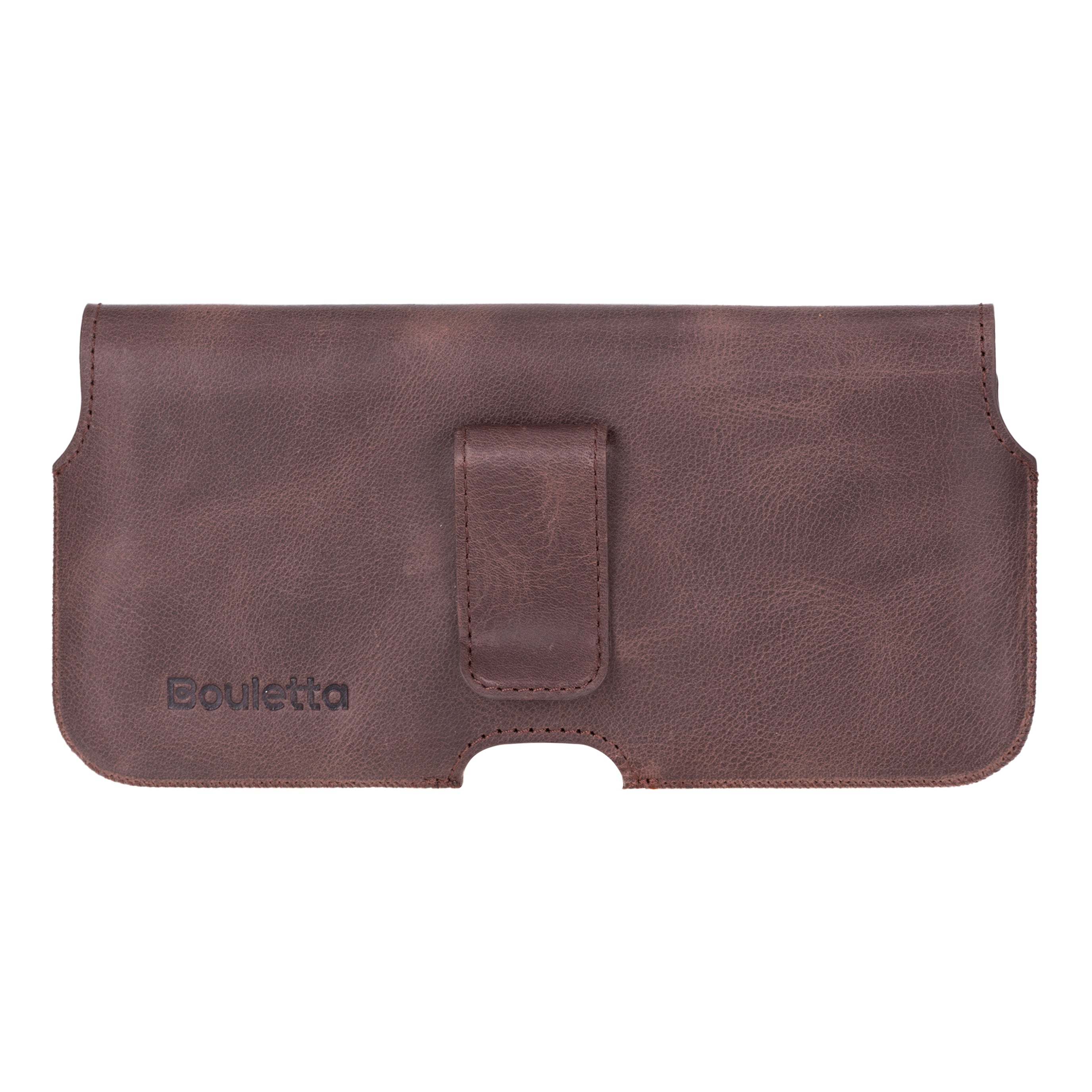 Bayelon Aslant Belt Leather Case for iPhone 16 Pro