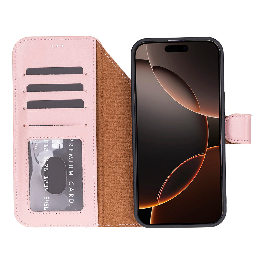 UnBranded Magic iPhone 17 Pro Max Leather Detachable Wallet Case